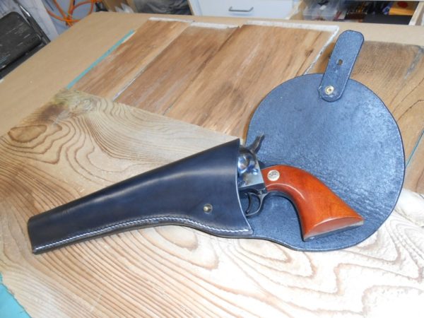 Cavalry Draw Holster - Optional Ammo Pouch [SL-1018] - Image 3