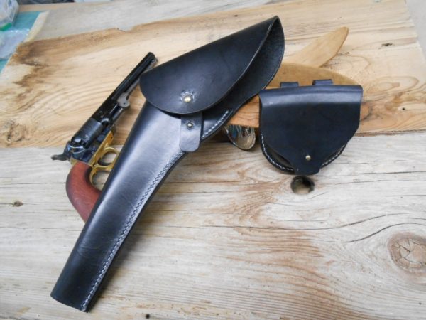 Cavalry Draw Holster - Optional Ammo Pouch [SL-1018] - Image 10