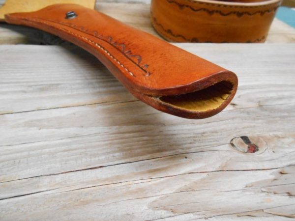 Holster - Cavalry Draw - Percussion Revolvers - Border Tooled [SL-1005] - Image 10